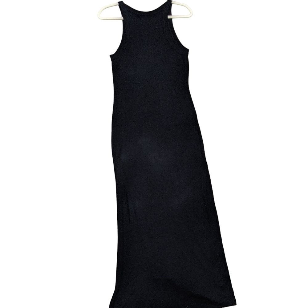 LNA ribbed knit scoop neck sleeveless sheath long maxi dress Candi size M - Picture 2 of 10